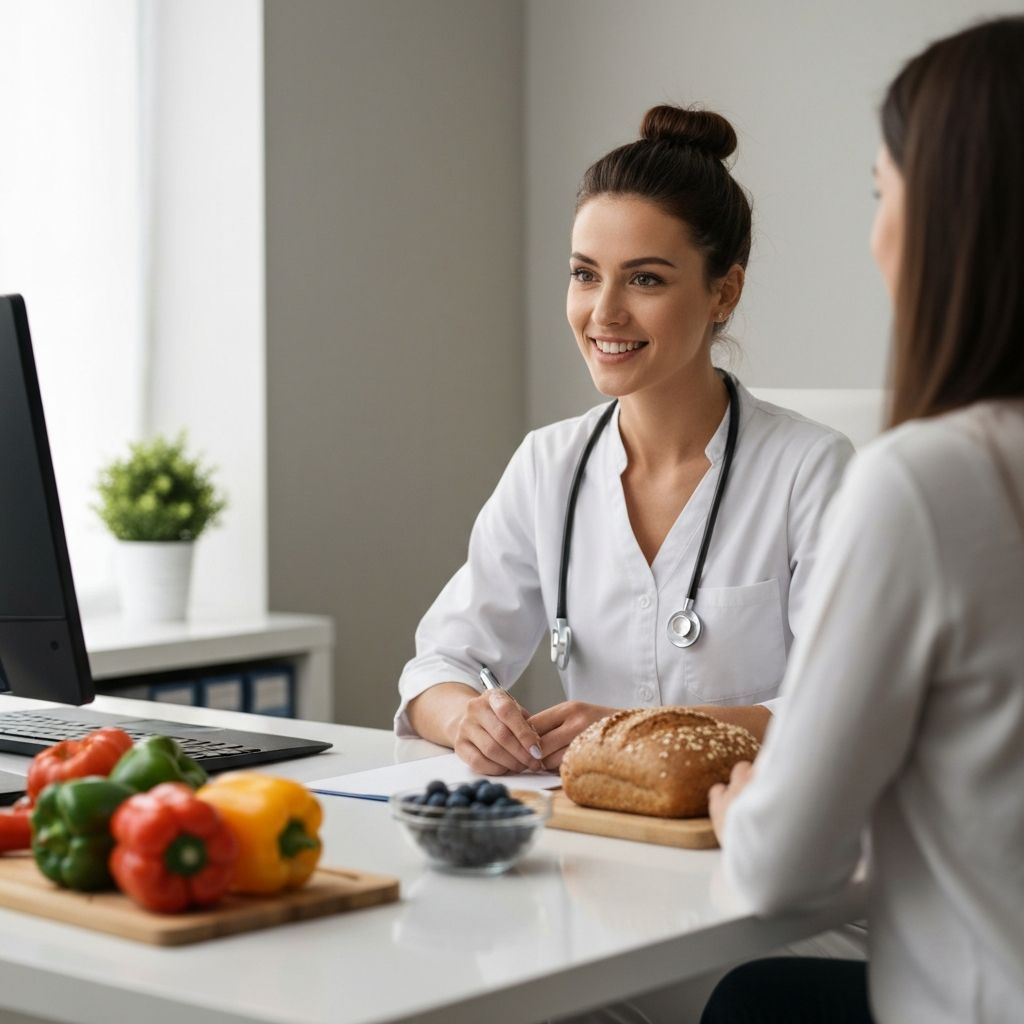 Healthy nutrition consultation